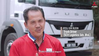 FUSO Fuel consumption : FJ1828R Driver Interview