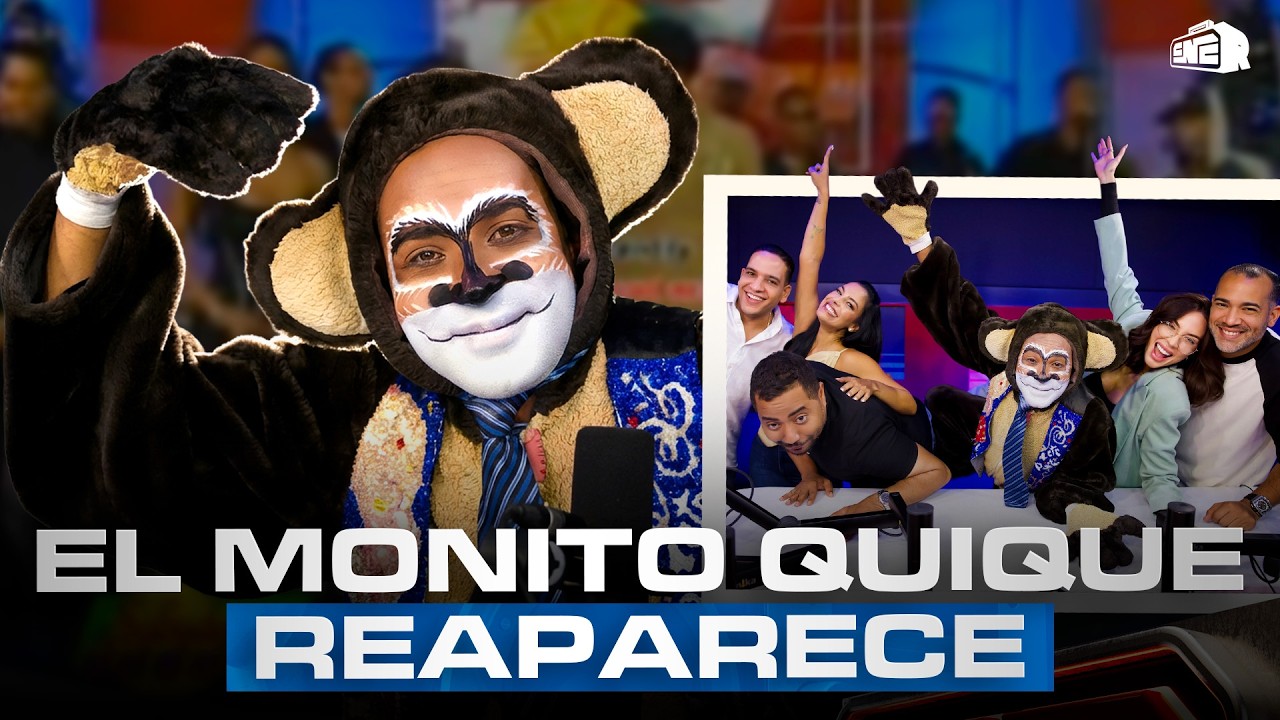 EL MONITO QUIQUE ORIGINAL REAPARECE Y EL EQUIPO VUELVE A SER NIÑOS