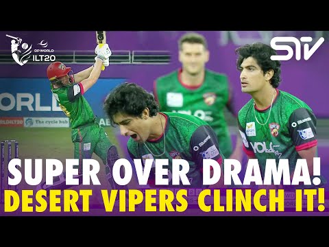 SUPER OVER DRAMA! Desert Vipers CLINCH IT! | DV vs GG | Match 08 | DP World ILT20 2025-26 M3Y1J