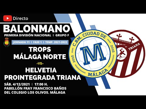 Primera Nacional. Trops Málaga B Málaga Norte vs. Helvetia Prointegrada BM. Triana