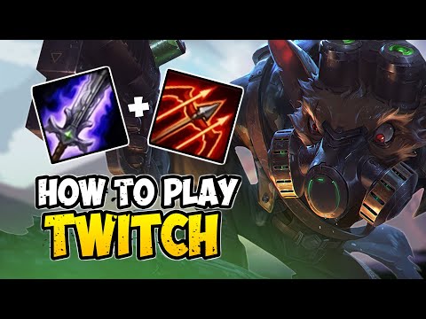 How to Play TWITCH ADC for Beginners | TWITCH Guide Season 10 | League of Legends