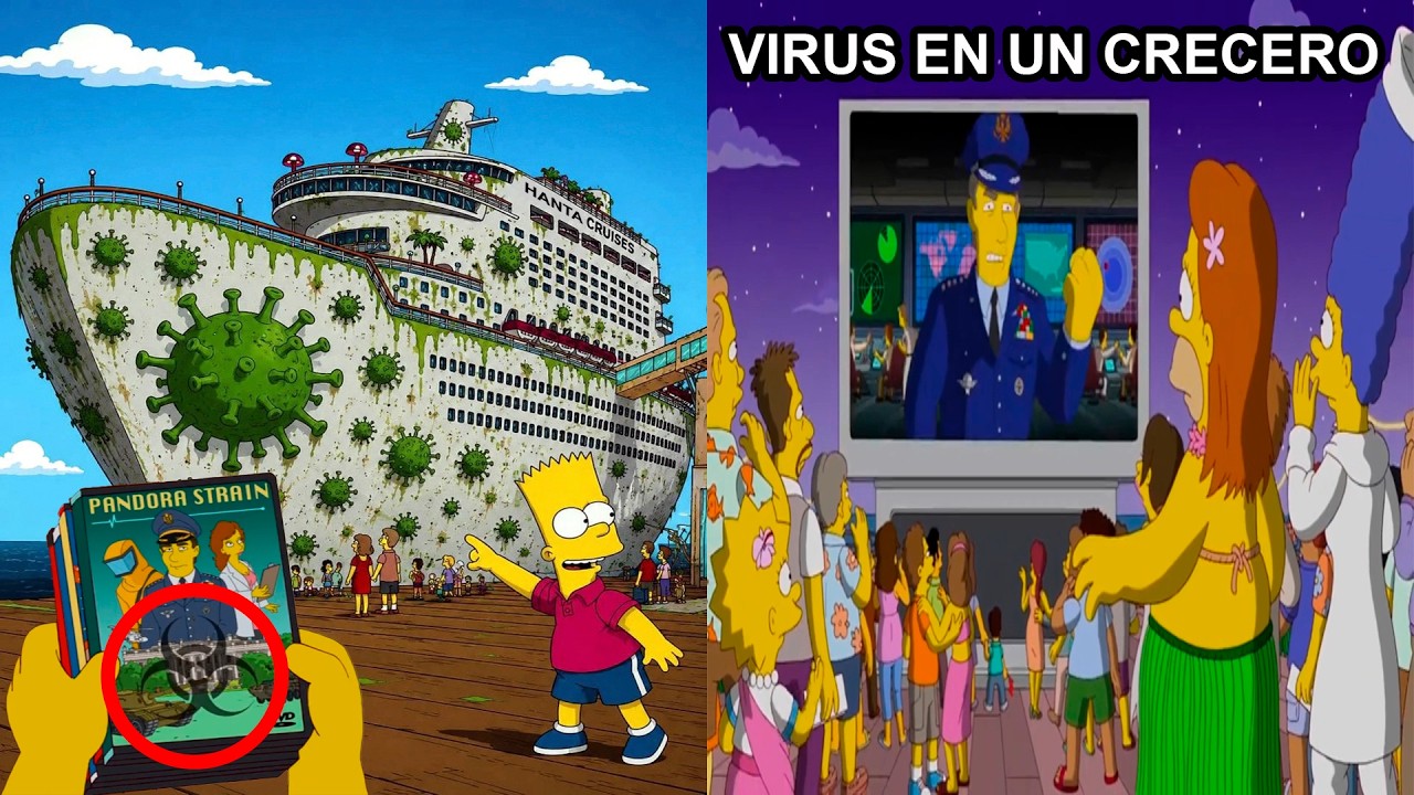 LOS SIMPSON PREDIJERON LA EPIDEMIA DE HANTAVIRUS EN UN CRUCERO EN 2026