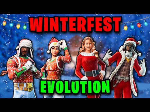 The ENTIRE Evolution of Fortnite Winterfest (2017-2024)