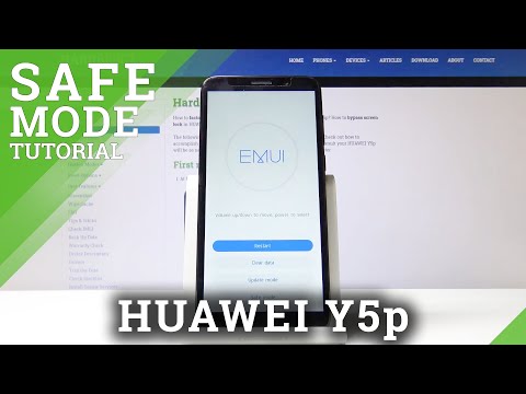 How to Enter Safe Mode in HUAWEI Y5p – Disable Third-party Apps