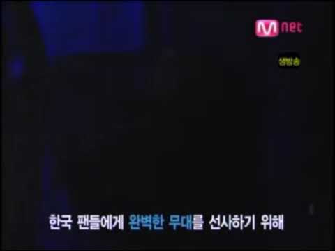 (06.18.2009)Musicland + Just Dance (Brief rehearsal clips) - M!NET Countdown Special Stage