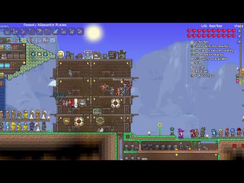 Terraria 1.3 with lorgon111 - E23: Building adjustment