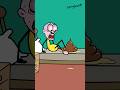 Pooped The Bed Animation Meme Shorts Funny