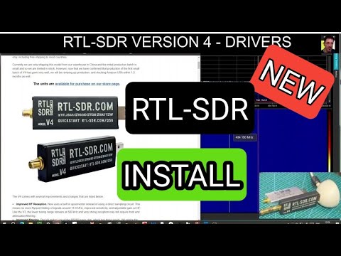 NEUER RTLSDR V4 - INSTALLATIONSTEST