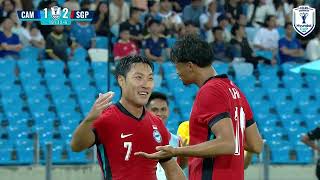 Download lagu Ilhan Fandi wins it in stoppage time! | Cambodia 1-2 Singapore | ASEAN Hyundai Cup mp3