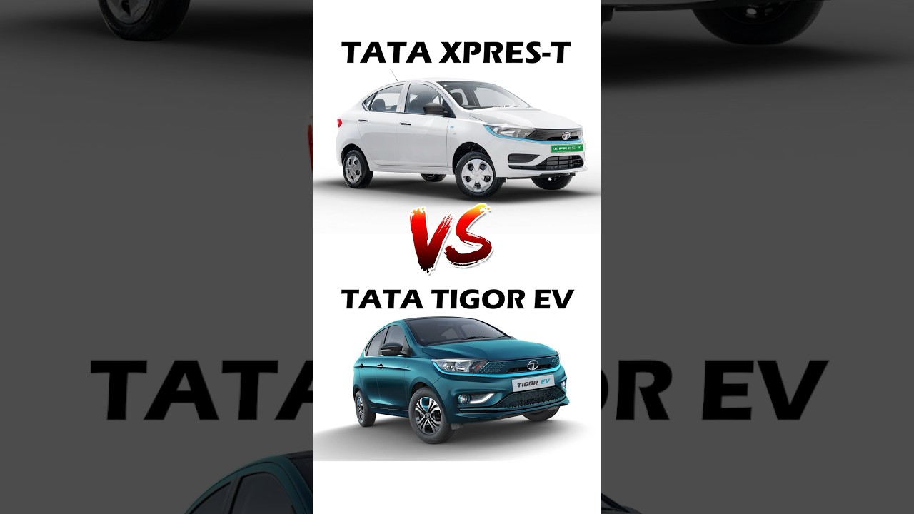 Tata XPres-T EV vs Tata Tigor EV ⚡🚗 | What’s the Difference? #xprestev #tigorev