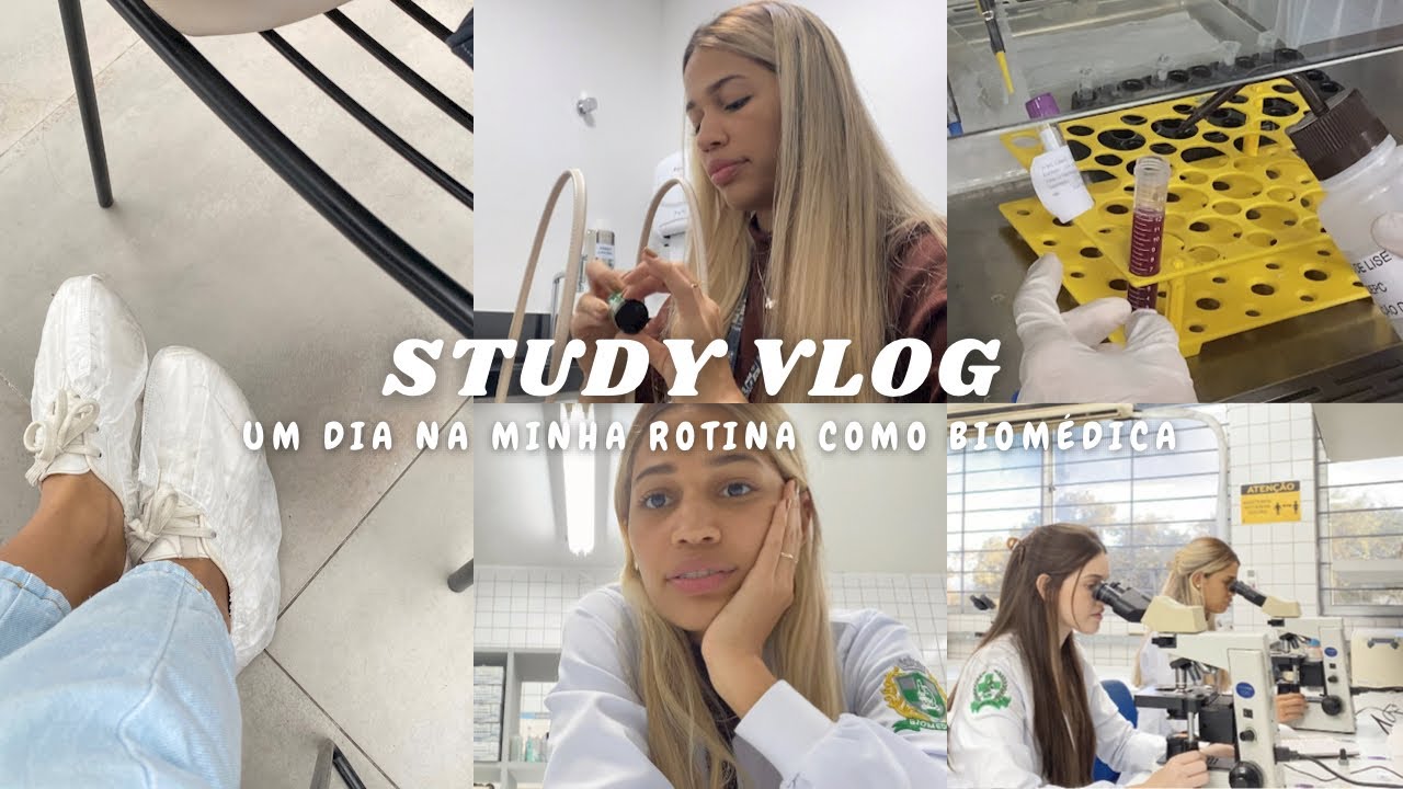 BIOMEDVLOG | rotina de trabalho e estudos no laboratório de biologia molecular e hematologia ☁️