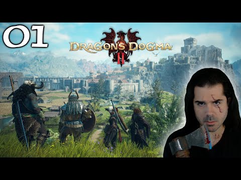 Dragon's Dogma 2 Live Let's Play Pt. 1: Our Adventure Begins