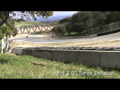FM 2.5" vs. 3" Turbo Exhaust (Flyby Comparison)