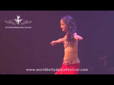 2016 World Belly Dance Festival - Children Solo Category 1st Runner up, Jacqueline Lee, SG (Age 9)