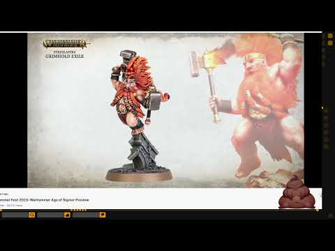 AOS Fyreslayer Grimhold Exile Warhammer Fest Catch up