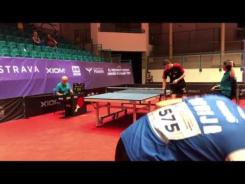 European Youth Champs Ostrava 2019 Cadet Boys Team England Vs Serbia. Tom Rayner vs Dusan Vezmar