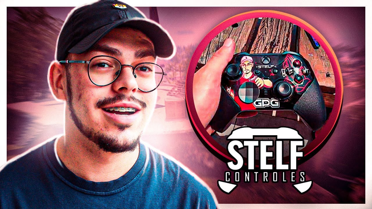 UNBOXING DO MEU NOVO CONTROLE PERSONALIZADO DA STELF CONTROLES!
