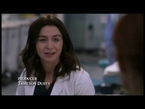Amelia and April | Grey's anatomy finale season 18x20 | scene 1