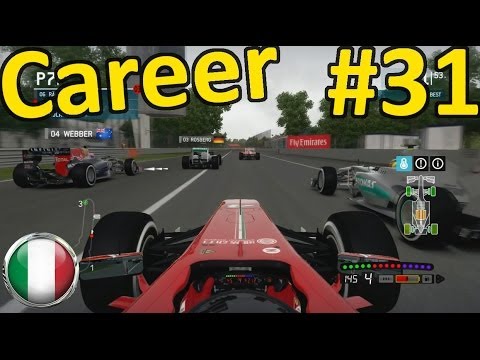 F1 2013 Monza 100% Career Mode Part 31: Italy