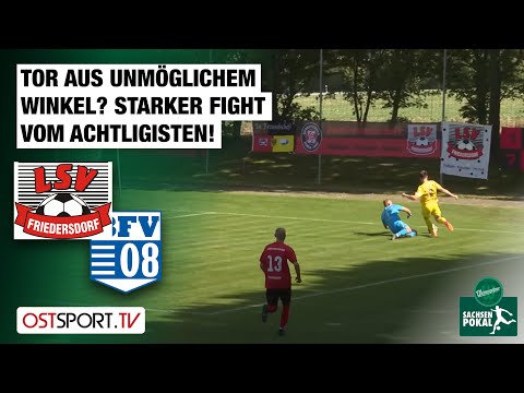 Goal from an impossible angle? A strong fight from the eighth-division team: Friedersdorf vs. BFV...