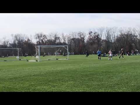 Anna G goal PDA showcase Nov 20,2021 Penn Fusion U18/19 ECRL vs World Class