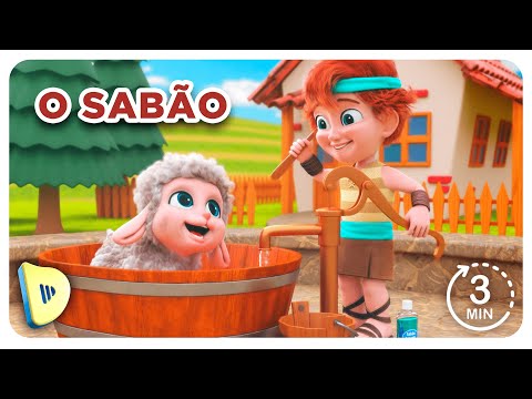 Ovelhinha de Davi - O Sabão | DESENHO INFANTIL