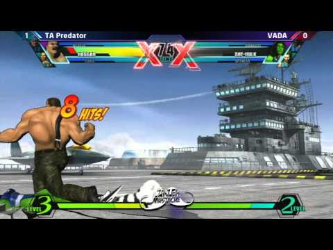 UMVC3 TA Predator vs VADA - Curleh Mustache 5 Stream 2