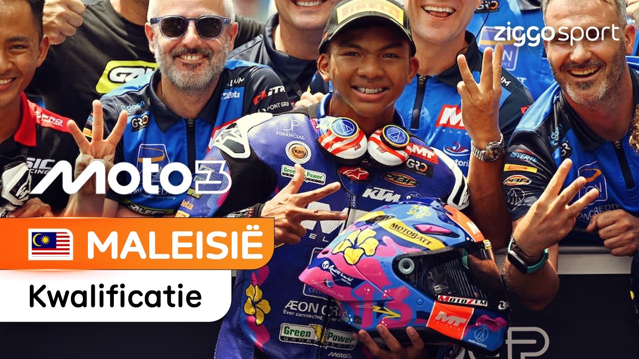 THUISHELD HAKIM DANISH SCHITTERT OP EIGEN SEPANG!!🔥😱 | Kwalificatie van Maleisië | Moto3