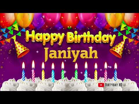 Janiyah Happy birthday To You - Happy Birthday song name Janiyah 🎁