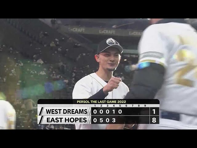 元バファローズ・鈴木優投手が3者凡退に抑える好投!! 2022年12月18日 PERSOL THE LAST GAME