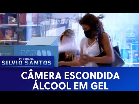 Álcool em Gel - Alcohol Gel Hand Sanitiser Prank | Câmeras Escondidas (01/11/20)