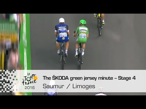 The ŠKODA green jersey minute - Stage 4  - Tour de France 2016
