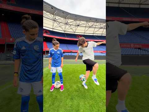 MINI IBRAHIMOVIC LEARNS VIRAL FOOTBALL SKILL!!