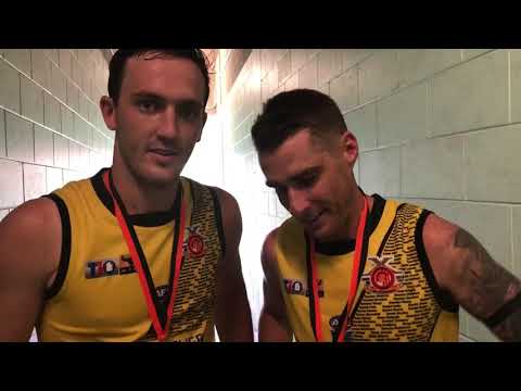 2017/18 NTFL Finals wk 4 Post Match Interview - Men’s Div 2 GF: Will Price & Tyrone Pedretti