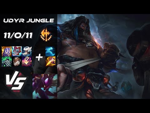 JUNGLE Udyr vs Kha'Zix - NA Challenger Patch 14.13