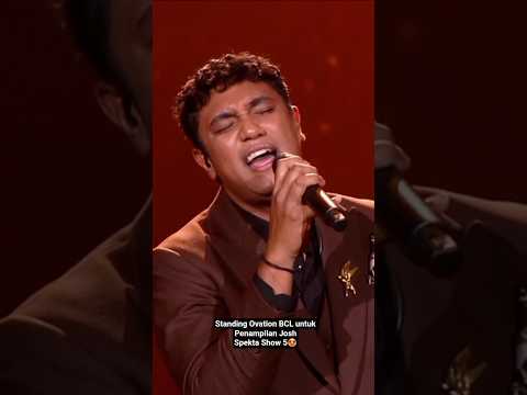 Josh dapat Standing Ovation dari BCL di Spekta Show 5 Indonesian idol XIV #idol #indonesianidol