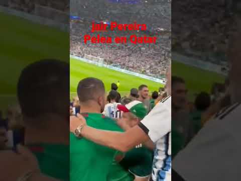 JAIR PEREIRA PELEA EN QATAR MEXICO VS ARGENTINA #chivas #laschivas #noticiasdechivas