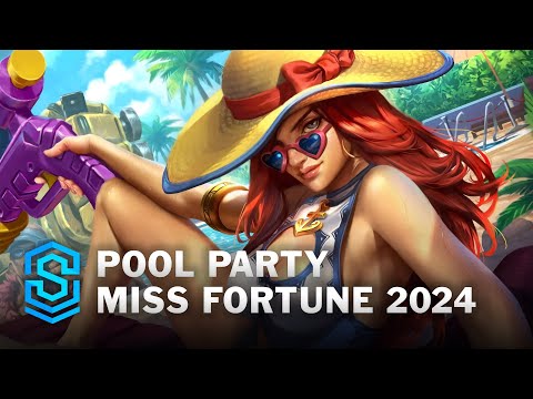 Pool Party Miss Fortune Skin Spotlight - League of Legends