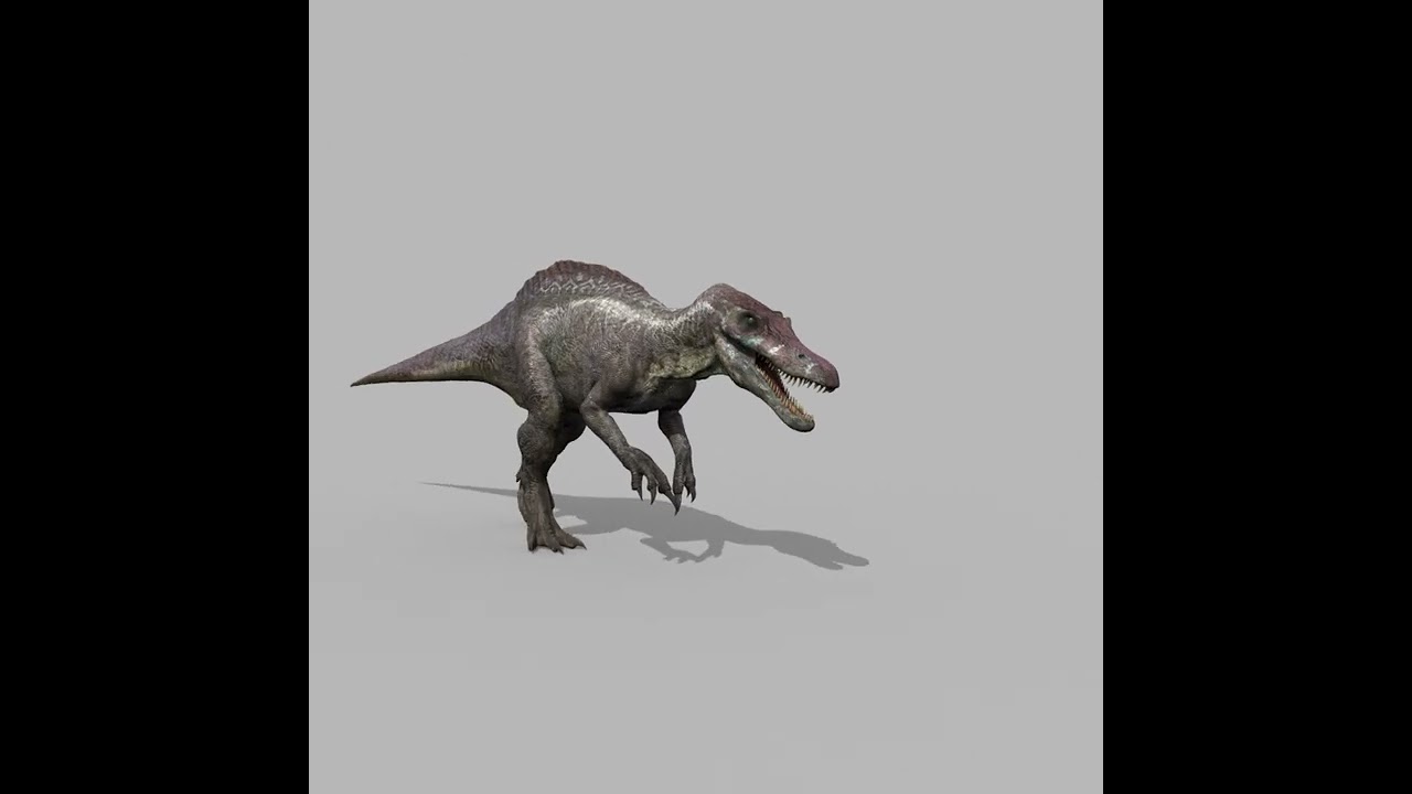 Suchomimus Tenerensis - 8K animated 3D Model