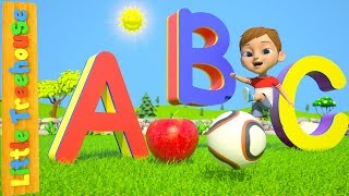 ABC Phonics Song For Children | Learn Colors &amp; Shapes