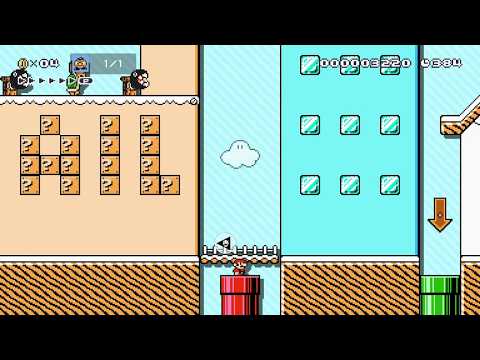 Mario Maker 2: "Mario the Hitman" by GitGud