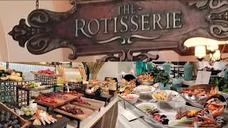 Easter Brunch Buffet at The Rotisserie|One & Only Royal Mirage Dubai 🇦🇪