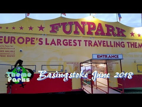 Basingstoke Fun Park Fun Fair opening Night - June 2018