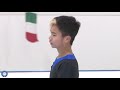 Camp Ita 2020 Raffaele Francesco ZICH Junior Men Short Program