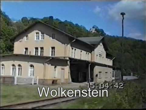 Eine Zugfahrt von Chemnitz nach Cranzahl