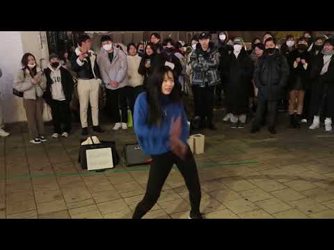 KPOP&JHKTV]香川湯(日本)&hyo jin hongdae k pop dance ANTIFRAGILE(LE SSERAFIM)카가와유 &김효진 홍대케이팝안티프레즐