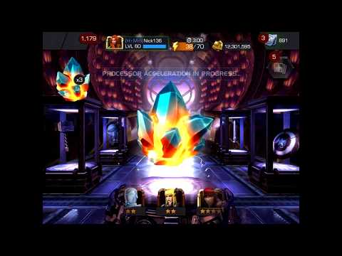 Marvel contest of champions Opening 50x Premium Hero Crystals!!