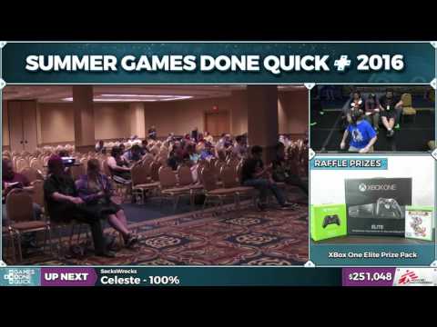 Celeste by SecksWrecks in 0:02:58 - SGDQ2016 - Part 62