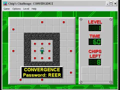 Chip's Challenge Custom Level by rockdet : CONVERGENCE