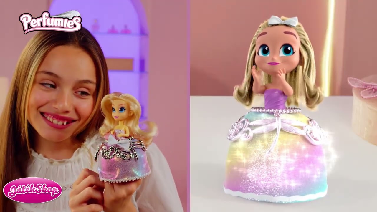 Perfumies: Parfümbaba kiegészítőkkel többféle változatban 1db videó